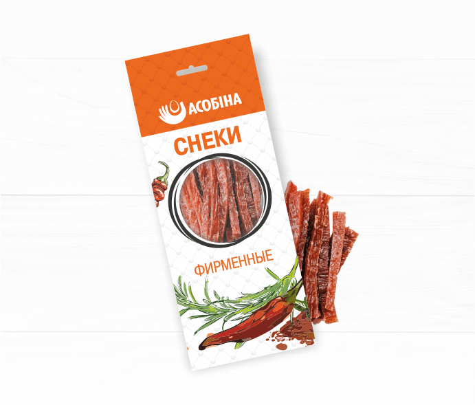 Продукт сырокопченый «Снеки Фирменные»