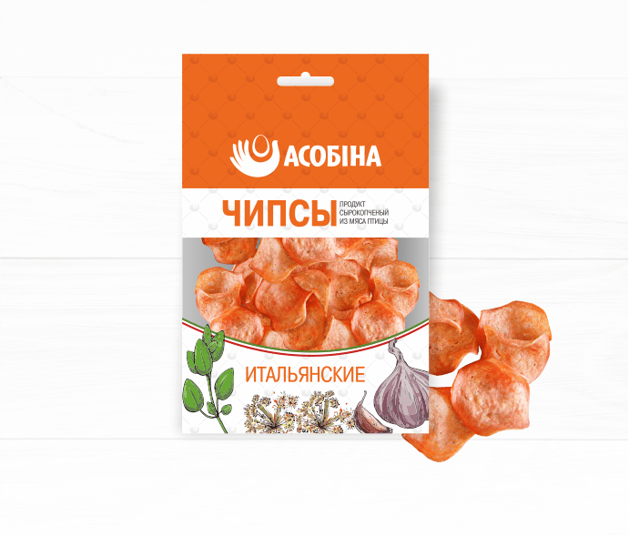 Продукт сырокопченый «Чипсы Итальянские»